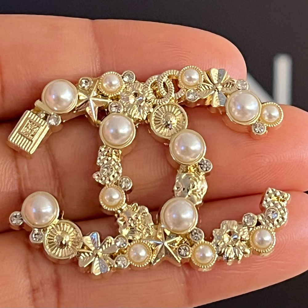 CC Logo Brooch